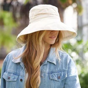 Anthropologie Women’s Cotton Sun Hat